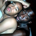 Dark skinned black twink piping light skinned twink 