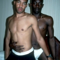 Dark skinned black twink piping light skinned twink 