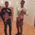 Hey, wanna try doing some gay stuff again?  Sure thing bra..
