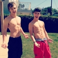 Hey, wanna try doing some gay stuff again?  Sure thing bra..