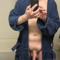 Chinese daddy shows fat dick
