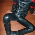 hunks in leather