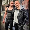 hunks in leather