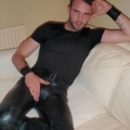 hunks in leather